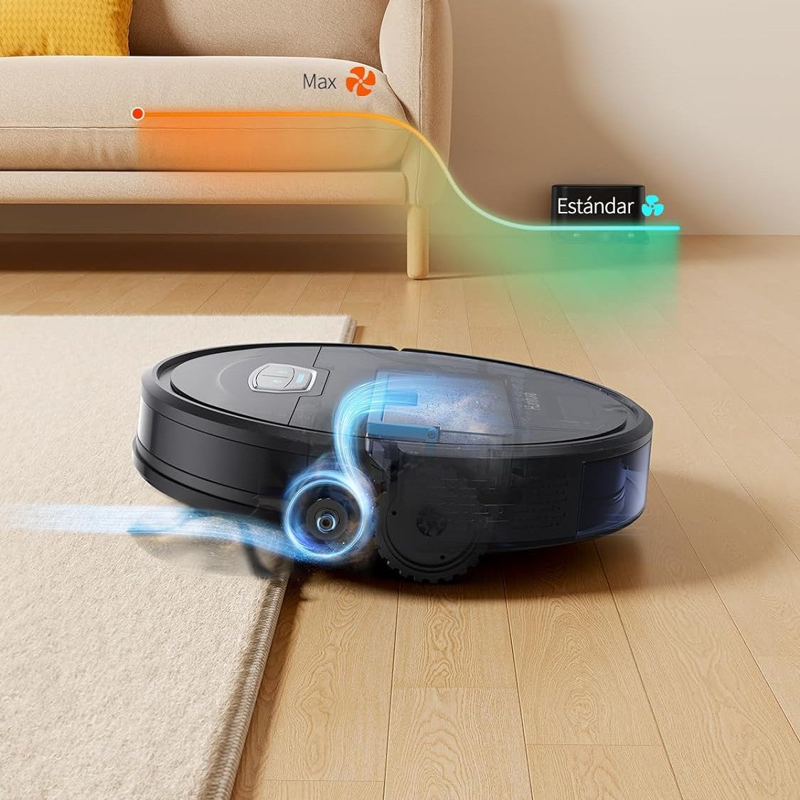 CleanPro™ - Robotul 3-în-1 care schimbă totul: aspiră, mătură și spală pentru tine. Ai grijă de casa ta fără să te ridici din pat! (30 de zile de testare + Garanție 5 ani)