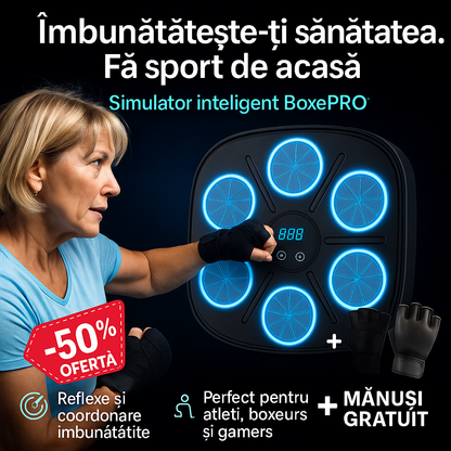 BoxePRO™ – Simulator Inteligent de Box pentru Antrenamente Acasă