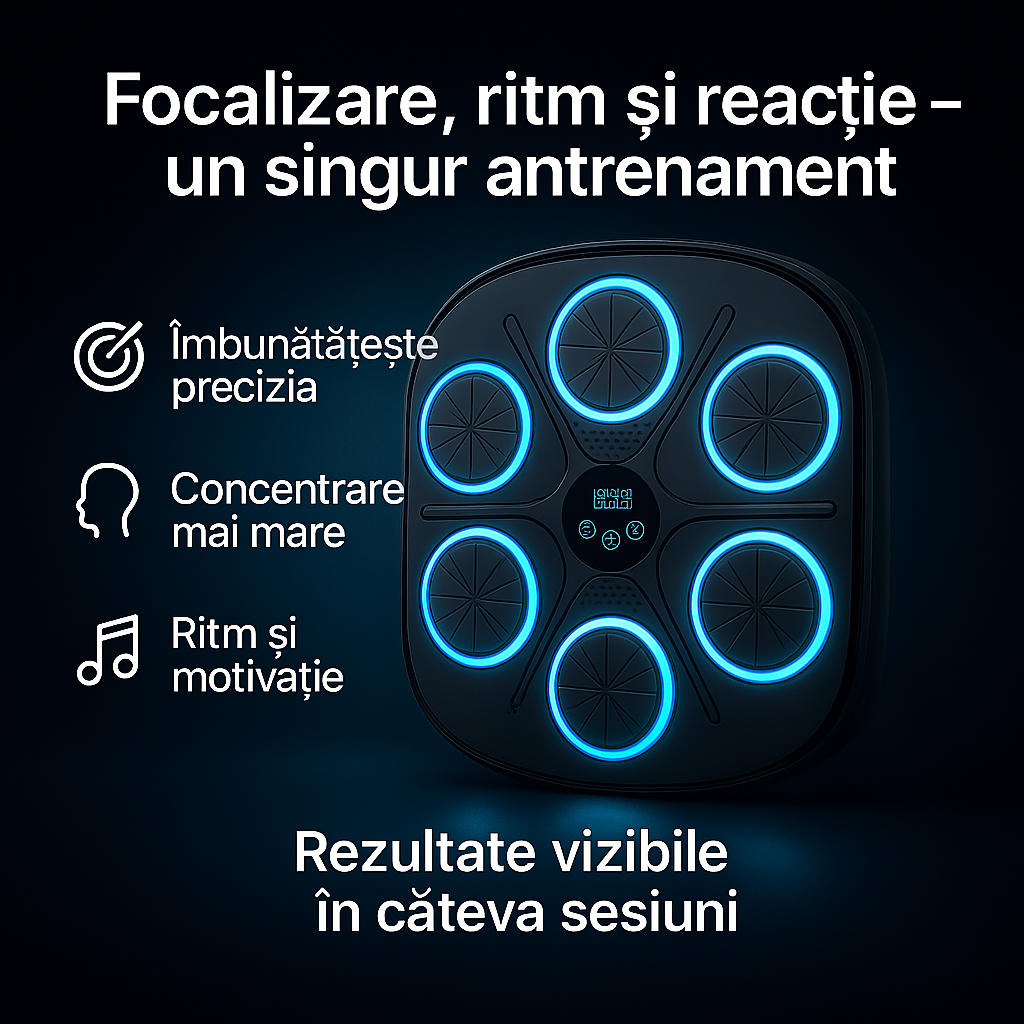 BoxePRO™ – Simulator Inteligent de Box pentru Antrenamente Acasă